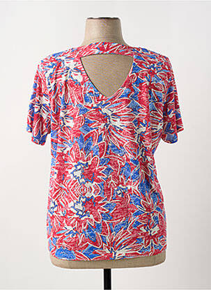T-shirt imprimé fantaisie manches courtes rouge DIANE LAURY femme