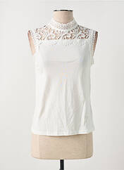 Top blanc CREAM pour femme seconde vue