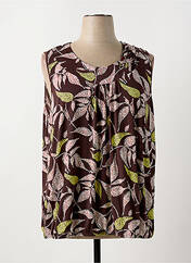 Top marron DIANE LAURY pour femme seconde vue