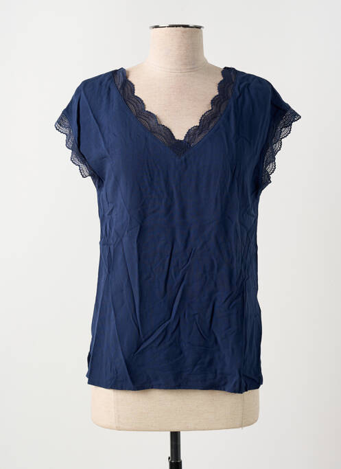 Blouse bleu JULIE GUERLANDE pour femme