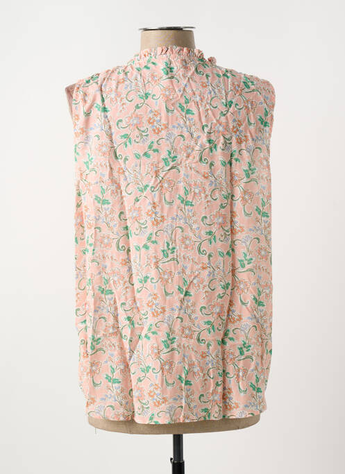 Blouse orange C'EST BEAU LA VIE pour femme