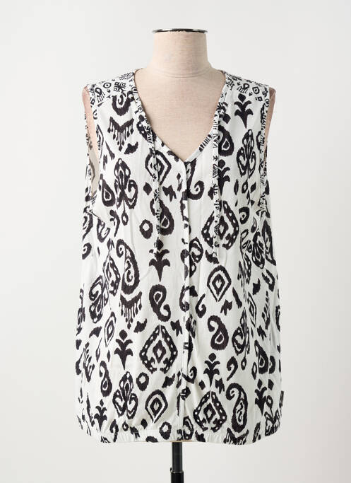 Débardeur blanc CECIL pour femme