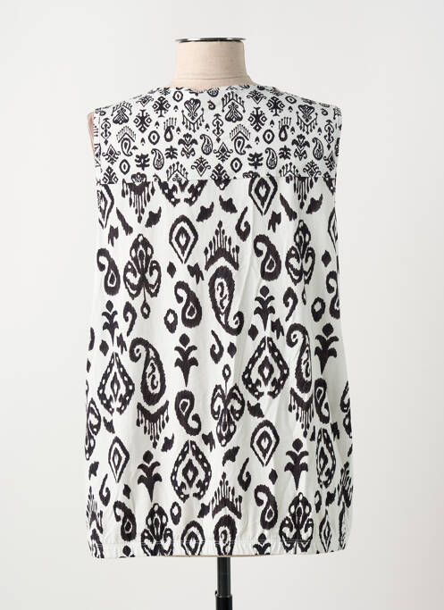 Débardeur blanc CECIL pour femme