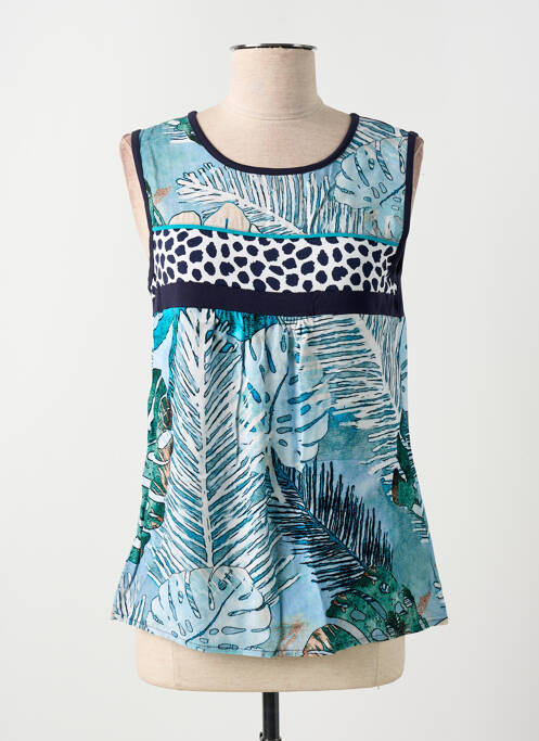 Débardeur bleu DOLCEZZA pour femme