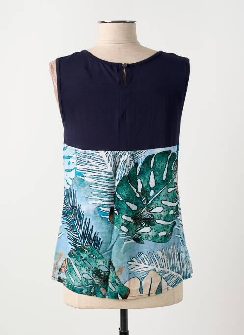 Débardeur bleu DOLCEZZA pour femme