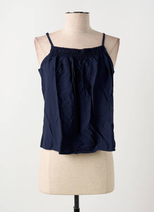 Top bleu CREAM pour femme