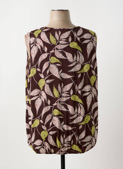 Top marron DIANE LAURY femme