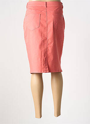 Jupe mi-longue orange DIANE LAURY femme