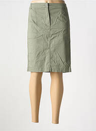 Jupe mi-longue coupe droite vert BRANDTEX femme