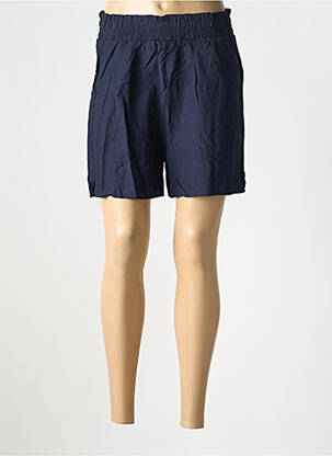 Short coupe droite bleu CREAM femme