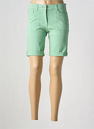 Bermuda slim vert COASTLINE femme