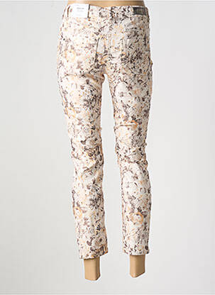 Pantalon slim poches beige BRANDTEX femme