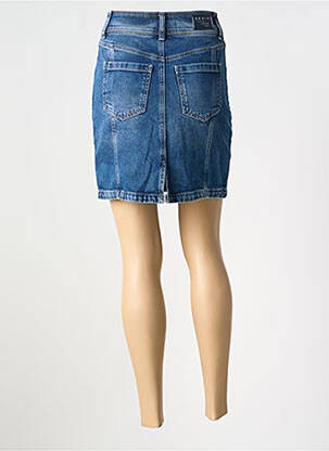 Jupe courte poches bleu STREET ONE femme