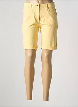 Bermuda jaune COASTLINE pour femme