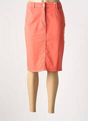 Jupe mi-longue orange DIANE LAURY pour femme seconde vue