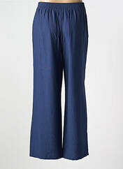 Pantalon droit bleu C'EST BEAU LA VIE pour femme seconde vue