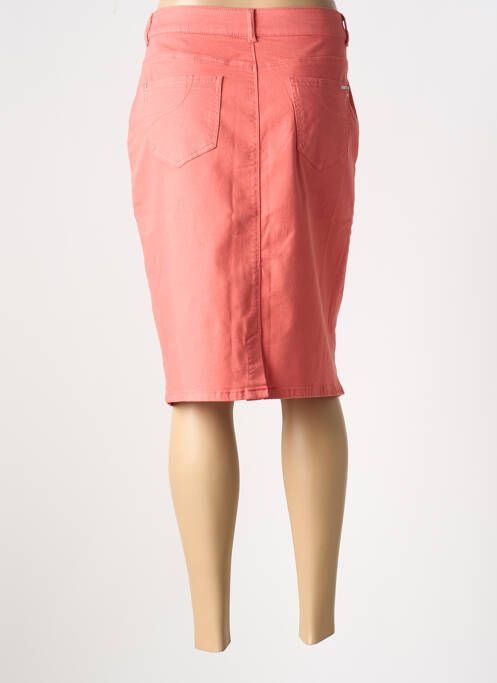 Jupe mi-longue orange DIANE LAURY femme