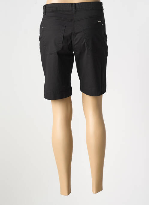 Bermuda slim noir BRANDTEX femme