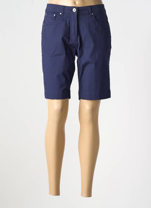 Bermuda bleu BRANDTEX pour femme