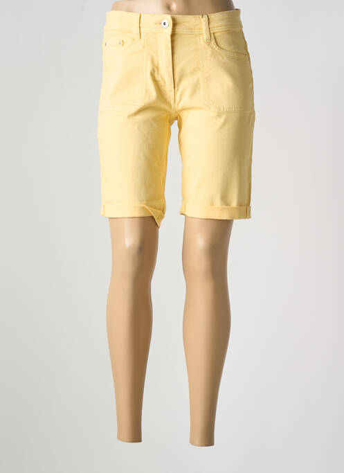 Bermuda jaune COASTLINE pour femme