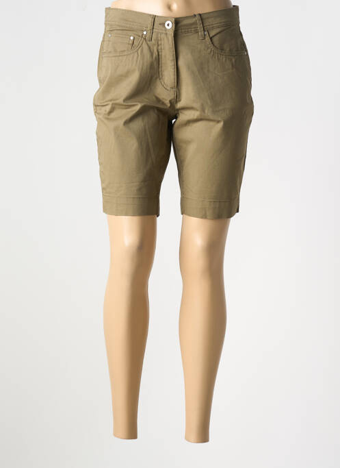 Bermuda vert BRANDTEX pour femme