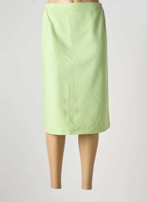 Jupe mi-longue vert GUY DUBOUIS pour femme