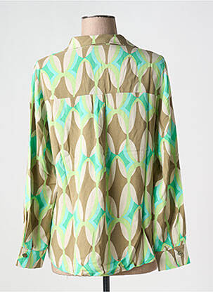 Blouse imprimé fantaisie manches longues vert BETTY BARCLAY femme