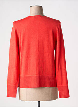 Gilet manches longues fermeture boutonnée sur le devant rouge BETTY BARCLAY femme