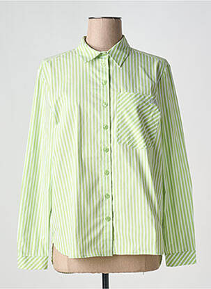 Chemisier imprimé fantaisie manches longues vert BETTY BARCLAY femme