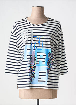 Top imprimé fantaisie manches 3/4 noir BETTY BARCLAY femme