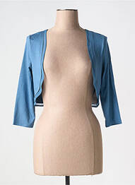 Boléro manches 3/4 bleu VERA MONT femme