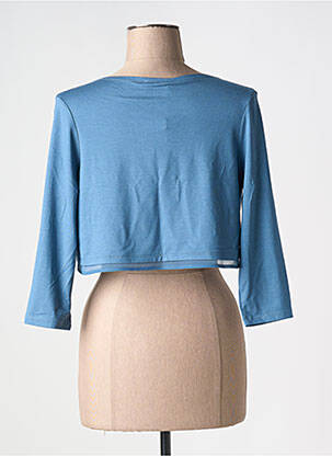 Boléro manches 3/4 bleu VERA MONT femme