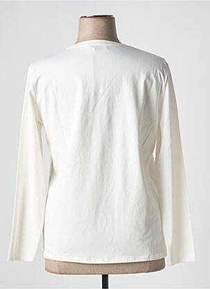Top imprimé fantaisie manches longues blanc BETTY BARCLAY femme
