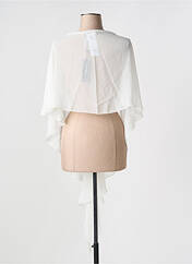 Poncho blanc VERA MONT pour femme seconde vue