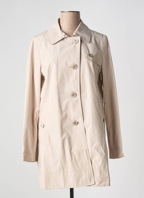 Trench coupe cintrée sans capuche beige BETTY BARCLAY femme