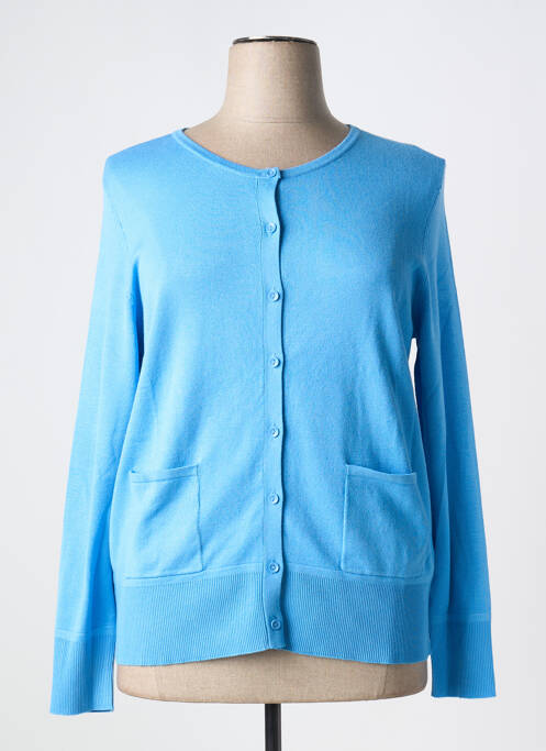 Gilet manches longues bleu BETTY BARCLAY pour femme