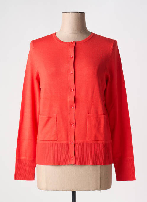 Gilet manches longues rouge BETTY BARCLAY pour femme