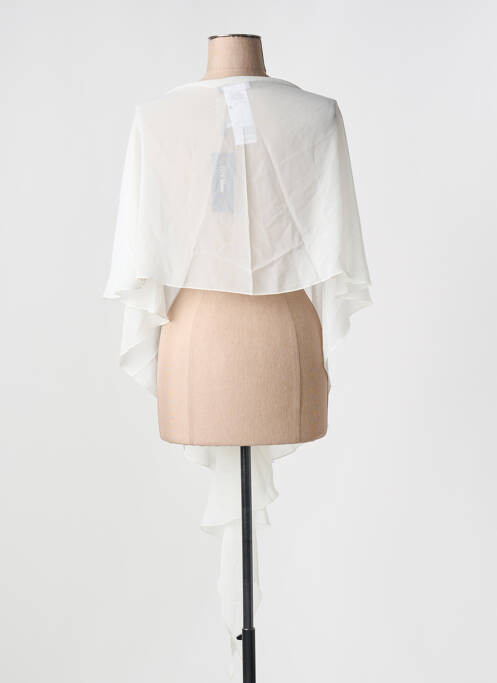 Poncho blanc VERA MONT femme