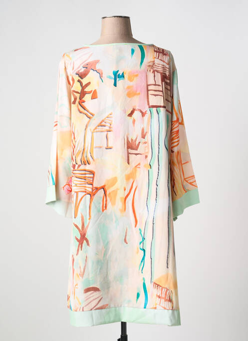 Robe mi-longue beige MISSY pour femme