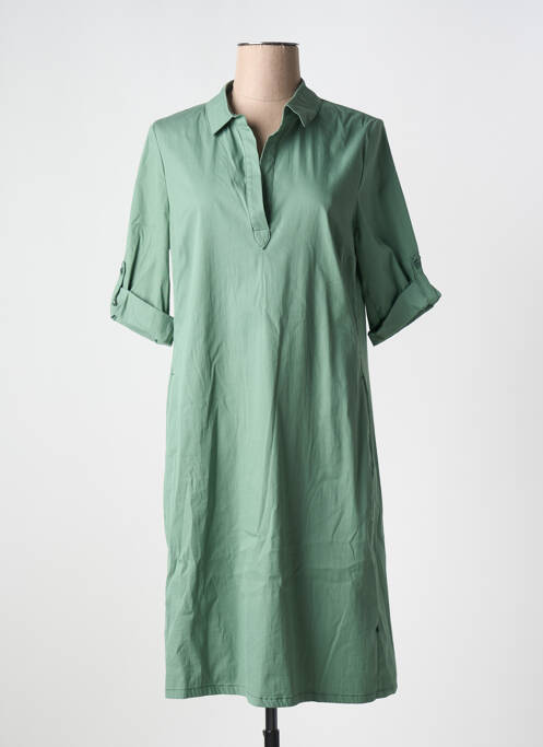 Robe mi-longue vert ROBE LEGERE BY VERA MONT femme