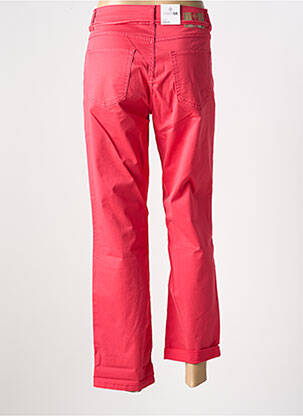 Pantalon droit stretch taille normale rose PARA MI femme