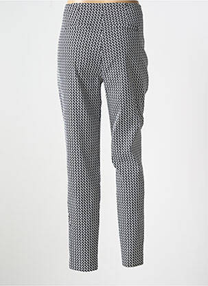 Pantalon slim taille élastique taille normale noir ANNA MONTANA femme