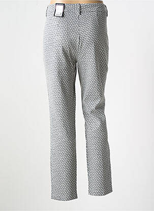 Pantalon slim stretch taille normale gris ANNA MONTANA femme