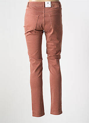 Jeans coupe slim stretch taille normale marron PARA MI femme