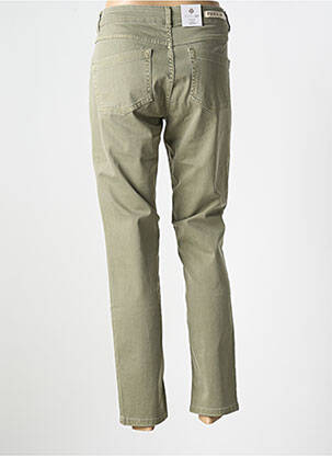 Jeans coupe slim stretch taille normale vert PARA MI femme