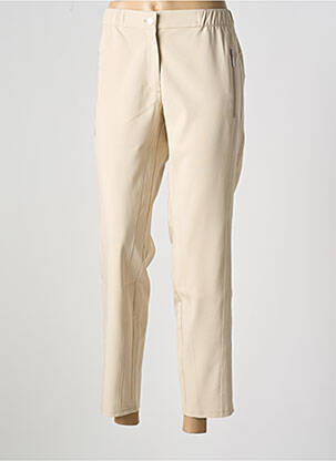 Pantalon slim taille élastique taille normale beige BETTY BARCLAY femme