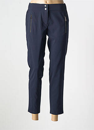 Pantalon 7/8 stretch taille normale bleu BETTY BARCLAY femme