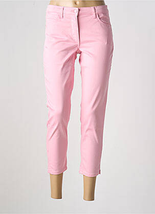Pantalon 7/8 stretch taille normale rose BETTY BARCLAY femme
