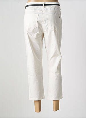 Pantalon 7/8 stretch taille normale blanc BETTY BARCLAY femme