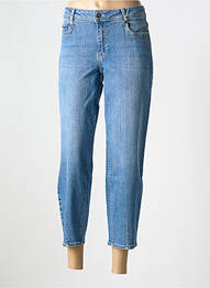 Jeans coupe droite stretch taille normale bleu BETTY & CO femme
